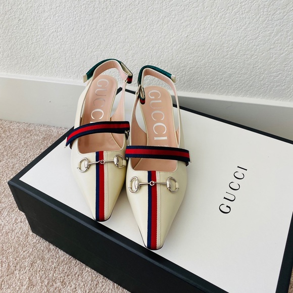 Gucci Shoes - Brand new women 9.5 classic Gucci velcro slides